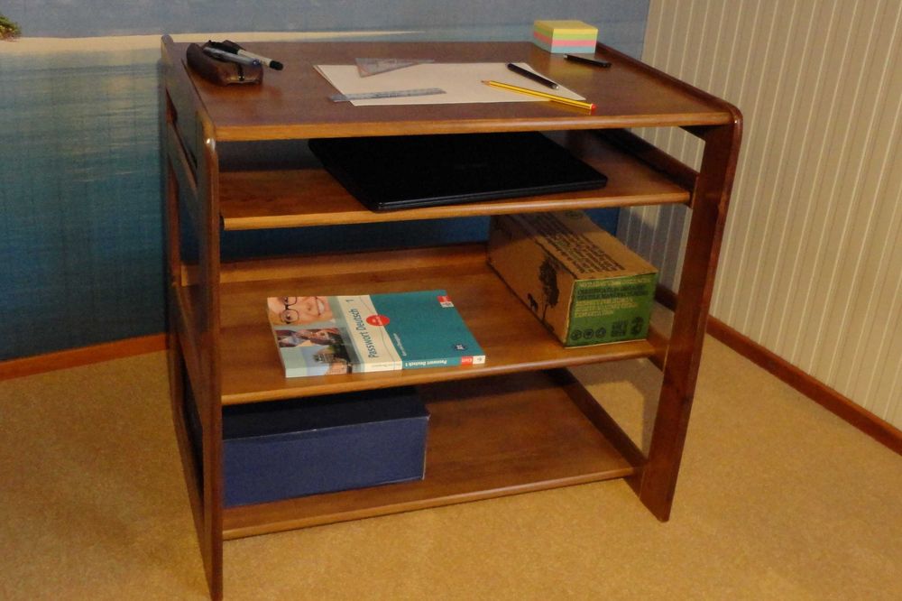 Secretária para PC / Computador / Mesa de quarto / Móvel em pinho sala