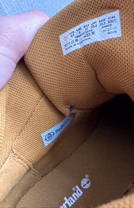 Продам оригінальні черевики Timberland Euro Sprint Rock(р.37 ідеал)