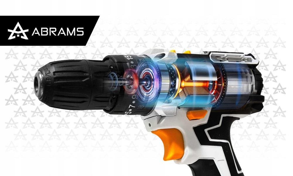 Wiertarko Wkrętarka Akumulatorowa Udarowa 2x aku 21v Walizka Wydajna