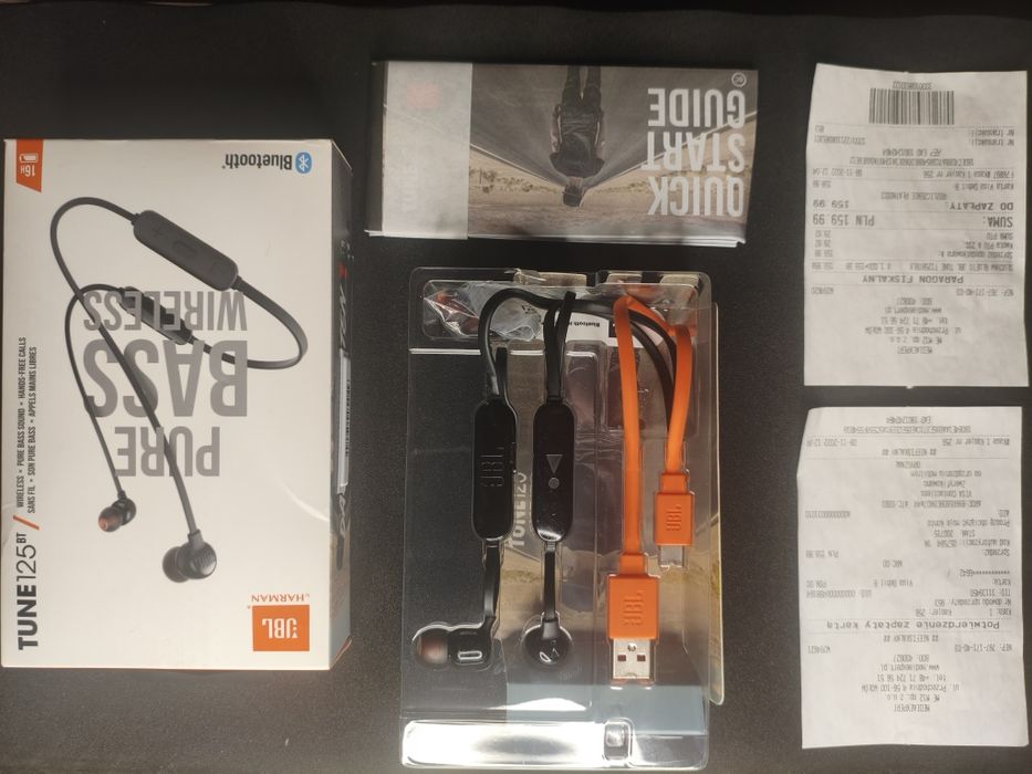 Słuchawki bezprzewodowe JBL TUNE 125BT