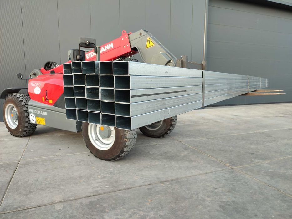 60x40x1,5 Profile stalowe ocynk zamknięte rury łaty ogrodzenie słupy
