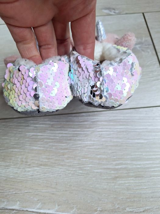 Тапочки кімнатні теплі на дівчинку 15-15.5 см