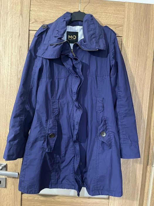 Morgan niebieski płaszcz trencz 100% bawełna 40