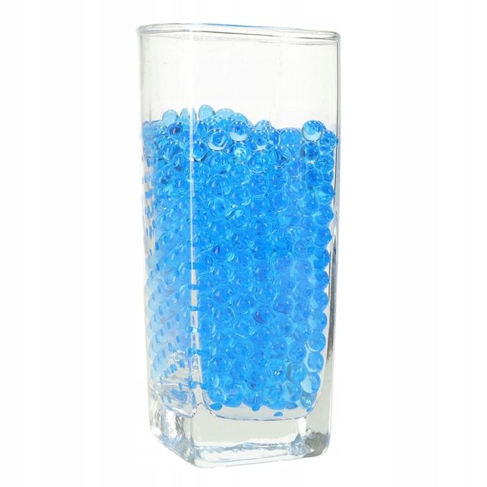 Kulki Żelowe Hydrożelowe Do Pistoletu Kwiatów Niebieskie 250g 50000szt