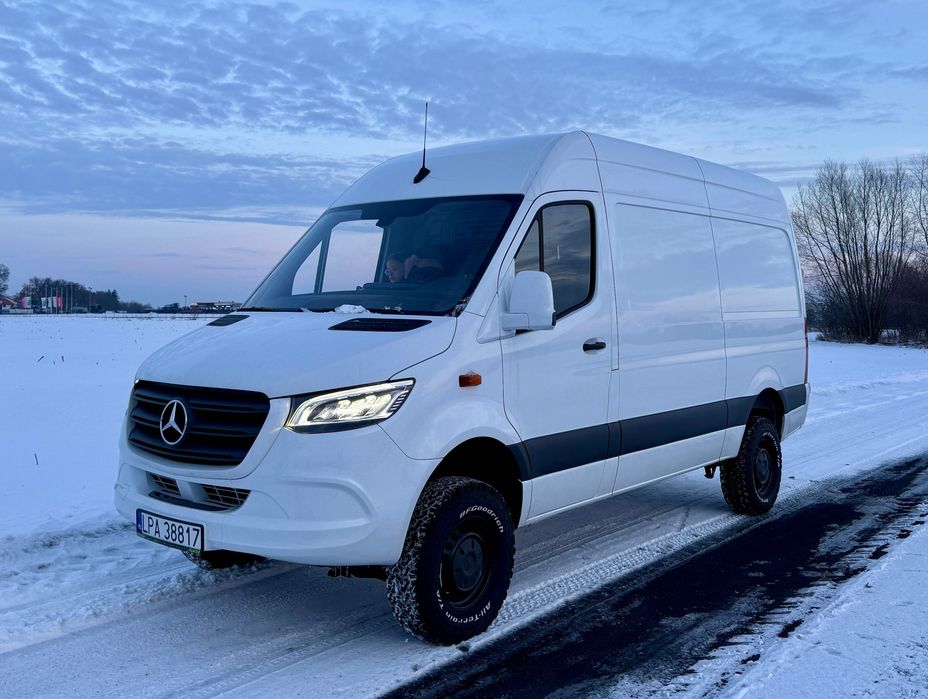 Mercedes Sprinter 316 Cdi - 4x4 stan idealny jak nowy EU blokady