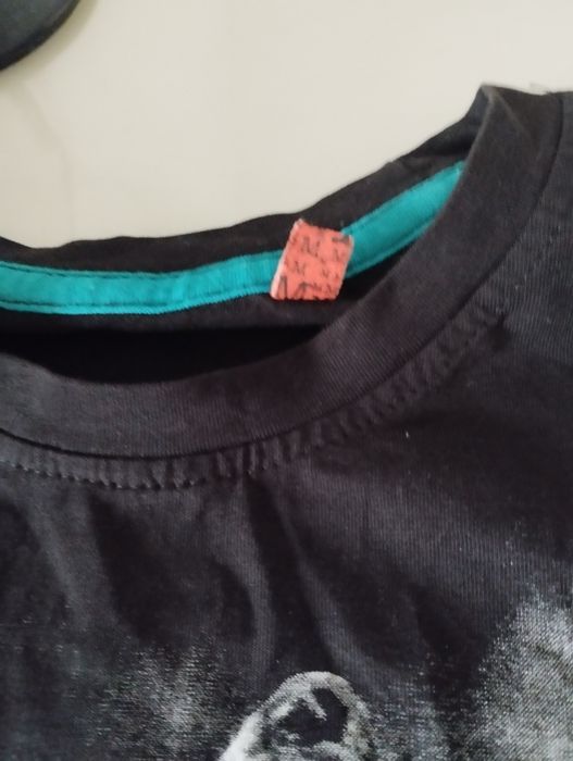 Фирменная футболка на парня подростка размер М с волками