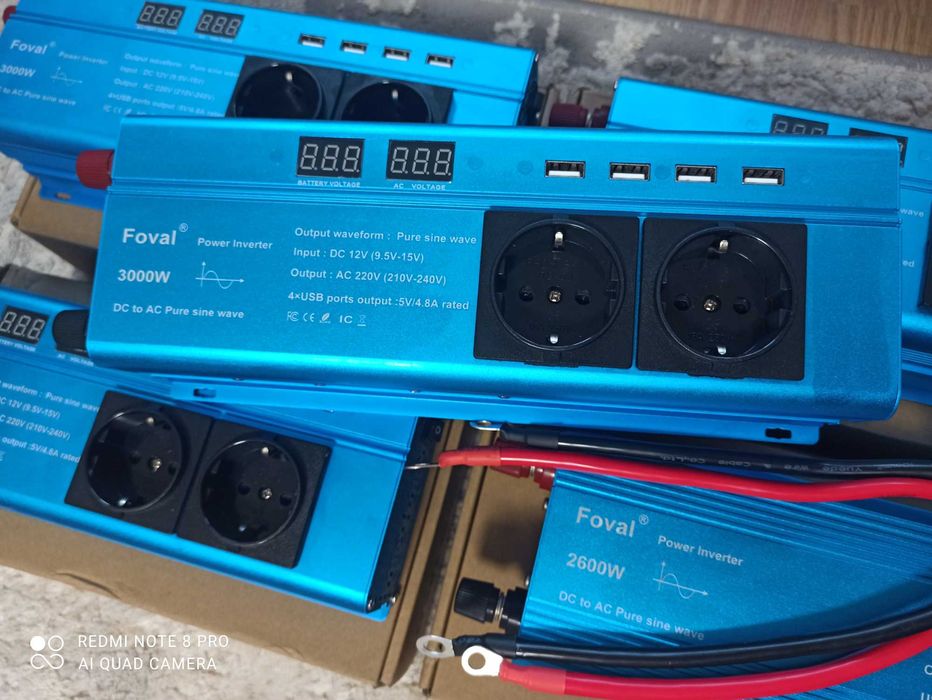 Інвертор Чиста синусоїда Foval 1500-3000 Tataliken