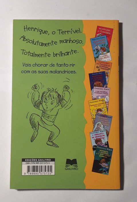 Livro PAR1 - Francesca S. - Henrique o Terrível, e a Bombinha de Mau