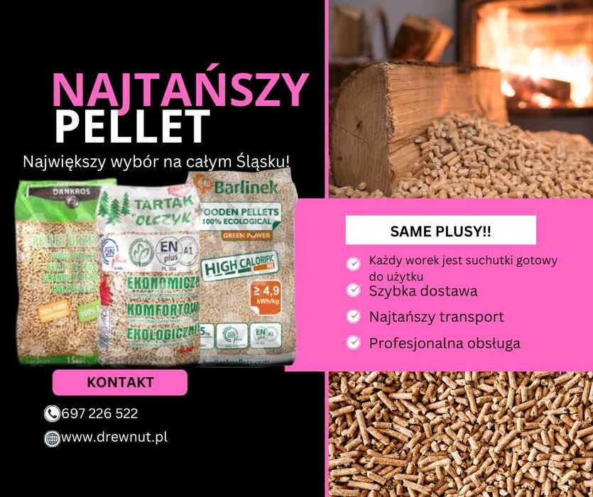 NAJTAŃSZY pellet pelet drzewny oraz Feniks Olczyk Lava A1 A2 Gratis