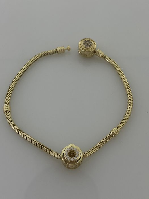 Złoty element charms na bransoletkę Pandora, Próba 585. Nowy (4133)