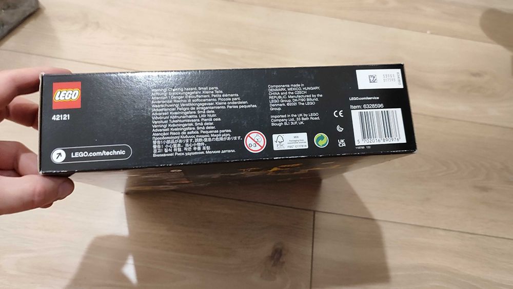 LEGO Technic 42121 - Wytrzymała koparka. Nowe