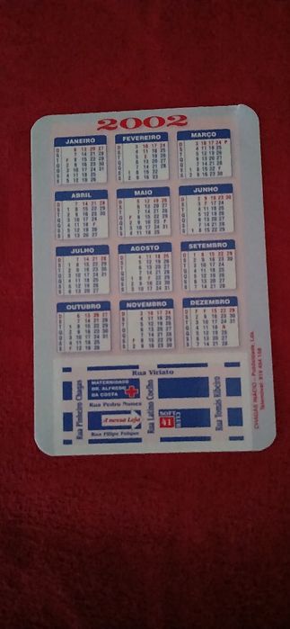 Calendário de bolso Soft Club Informática
