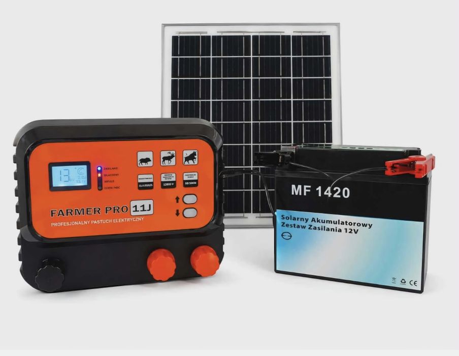 Elektryzator Pastuch Elektryczny 11 dżuli  na dziki Dzikarz  11j