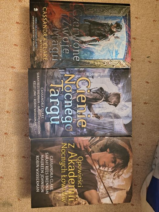 Cienie nocnego targu Czerwone zwoje magii Cassandra Clare