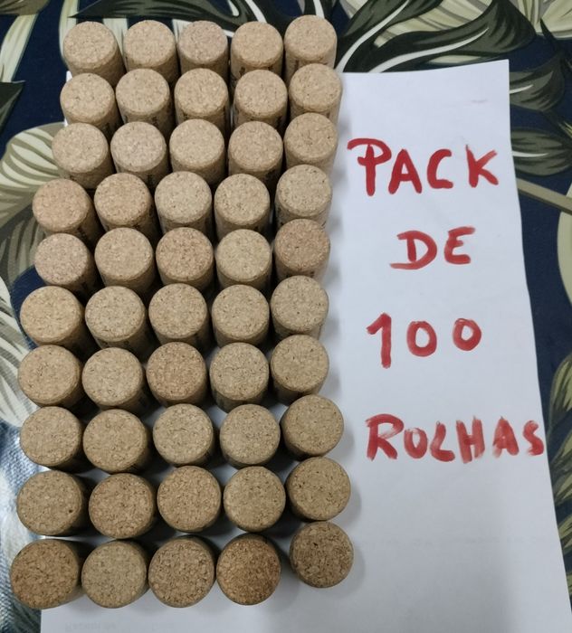 Pack de 100 Rolhas Aglomeradas  - Novas