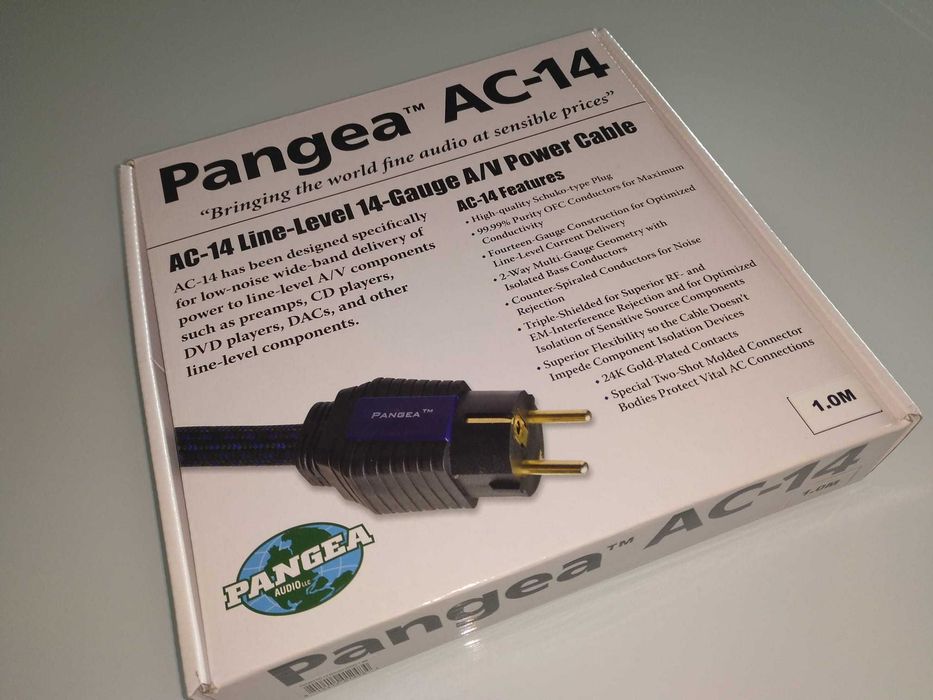 Pangea AC-14 1.0m - Audio Power Cable