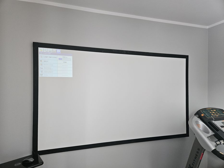 Kinowy Projektor Full HD Mitsubishi HC4900 + ekran ramowy 18db!