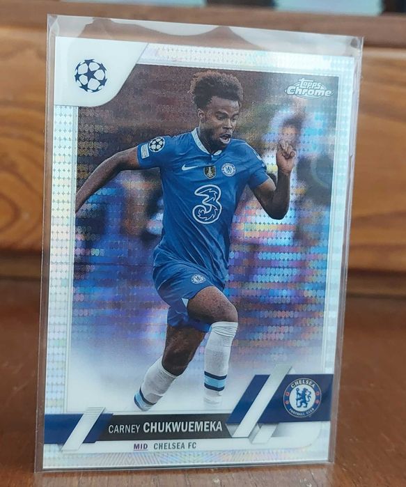 2022-23 Topps Chrome - Chelsea FC (ler descrição)