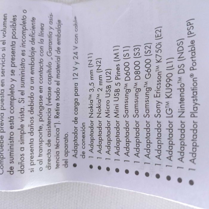 Carregador para carro