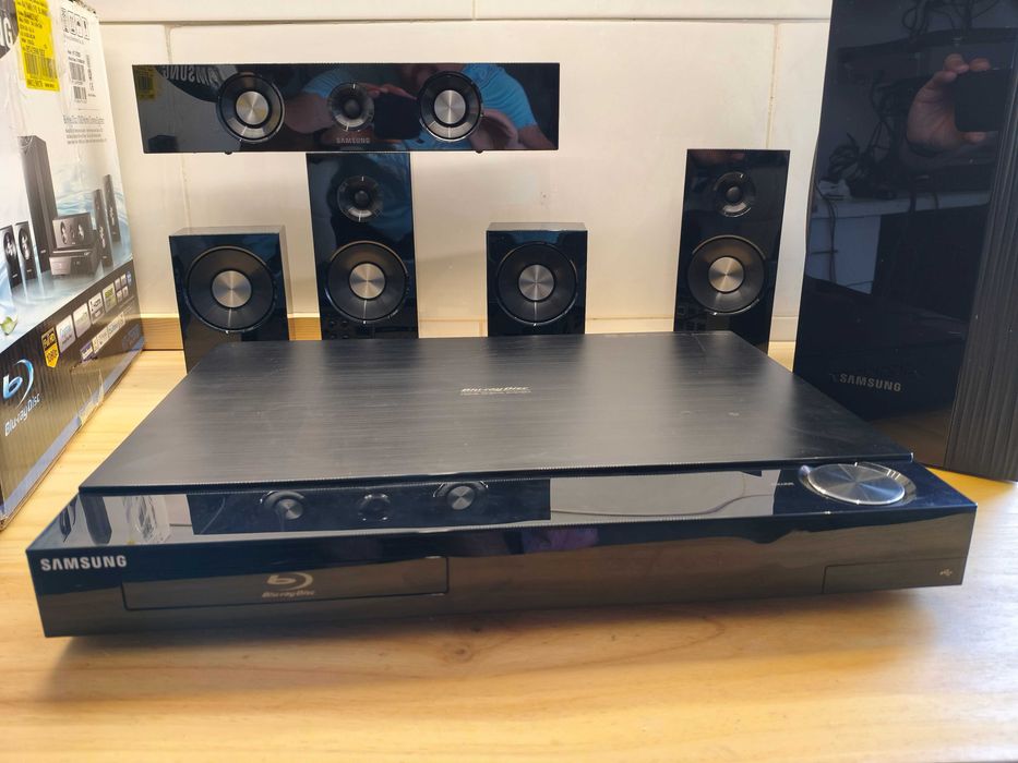 Leitor Blu-ray Home Cinema Samsung Avariado