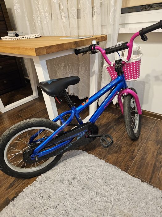 MERIDA MATTS J.16 rower dla Dzieci+Kółka boczne do nauki jazdy.