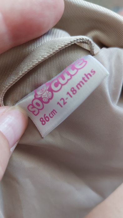 Piękny płaszczyk r. 86 pepco