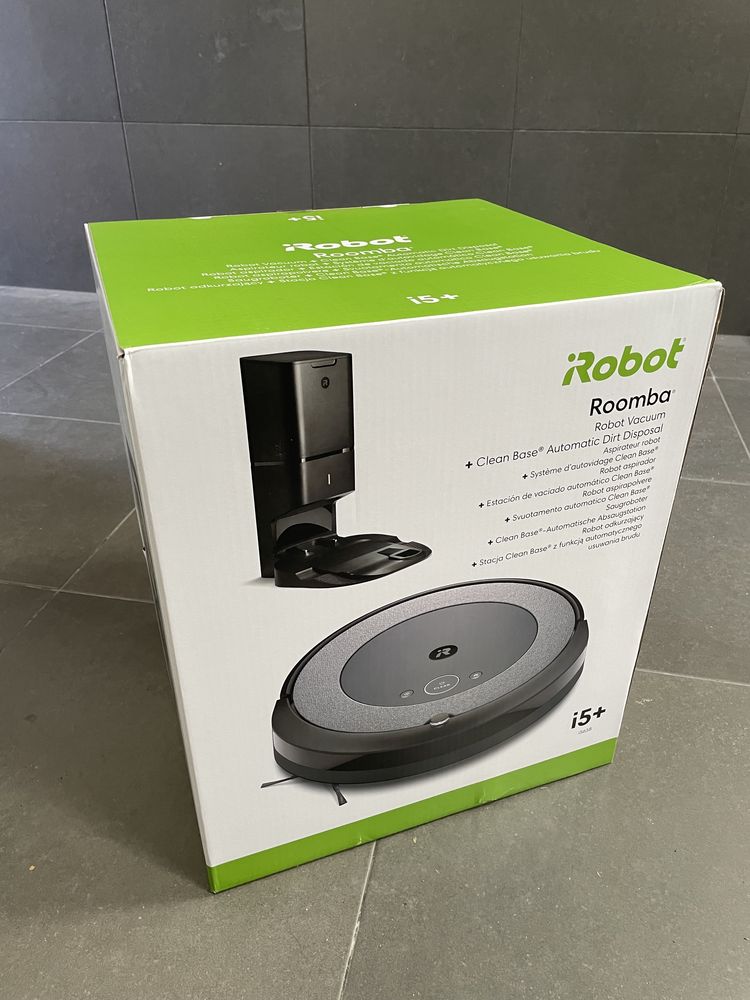 iRobot Roomba i5+ Robot Aspirador + Estación de Vaciado Automático