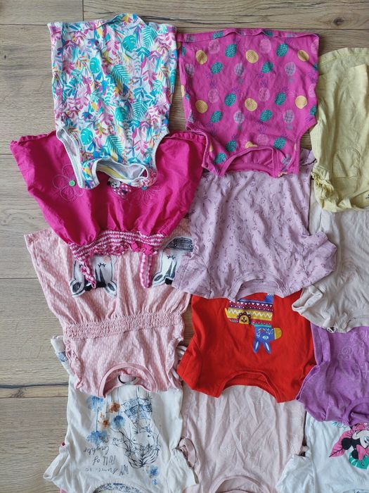 Mega paka koszulka z krótkim rękawem na lato dla dziewczynki różne mar