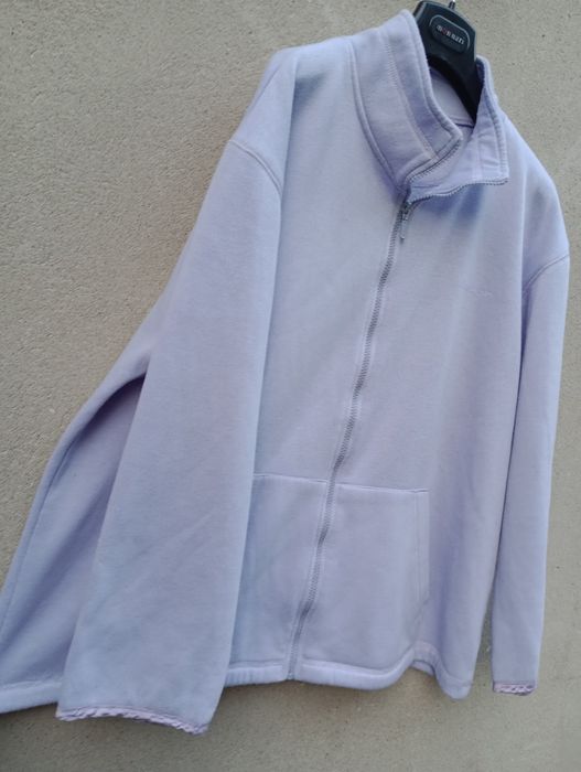 Bluza damska liliowa bawełna