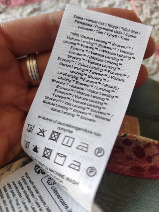 Komplet letni Vero Moda wiskoza rozmiar S