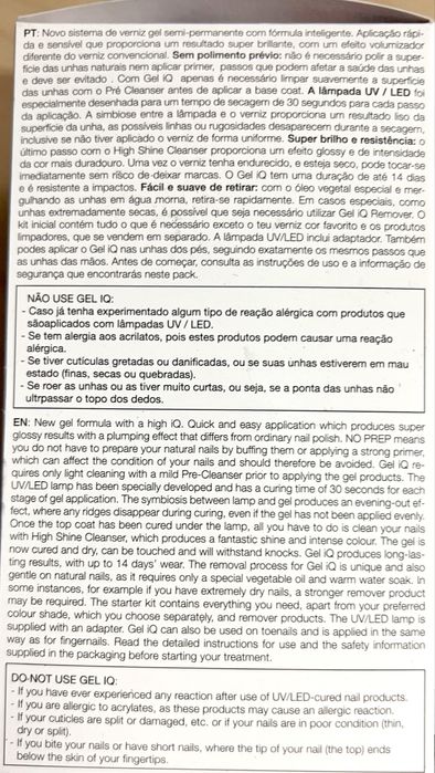 Kit para verniz gel