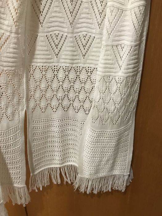 Vestido / colete / kimono croché S