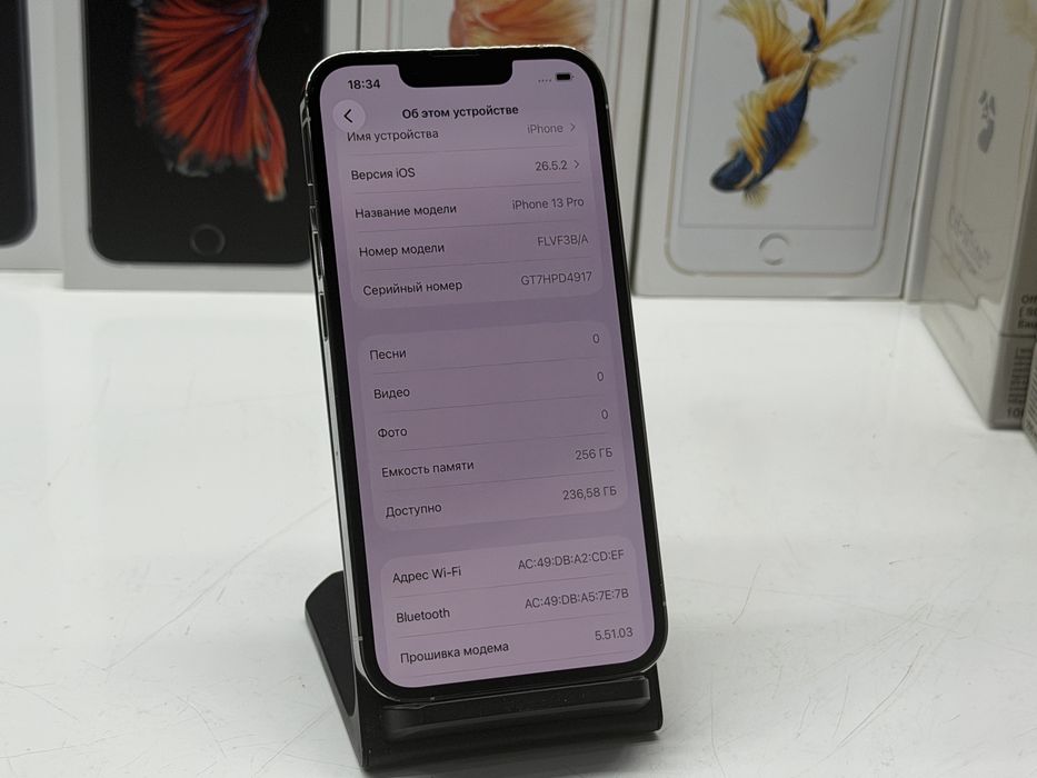 МАГАЗИН iPhone 13 Pro 256gb Silver Neverlock ГАРАНТИЯ/Trade-In/Oбмeн