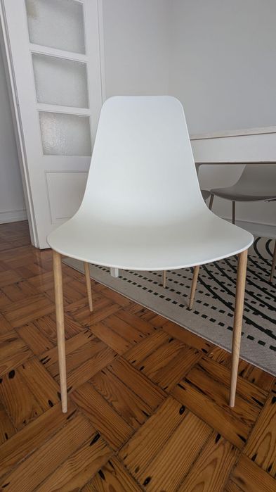 IKEA mesa extensivel de jantar + 6 cadeiras