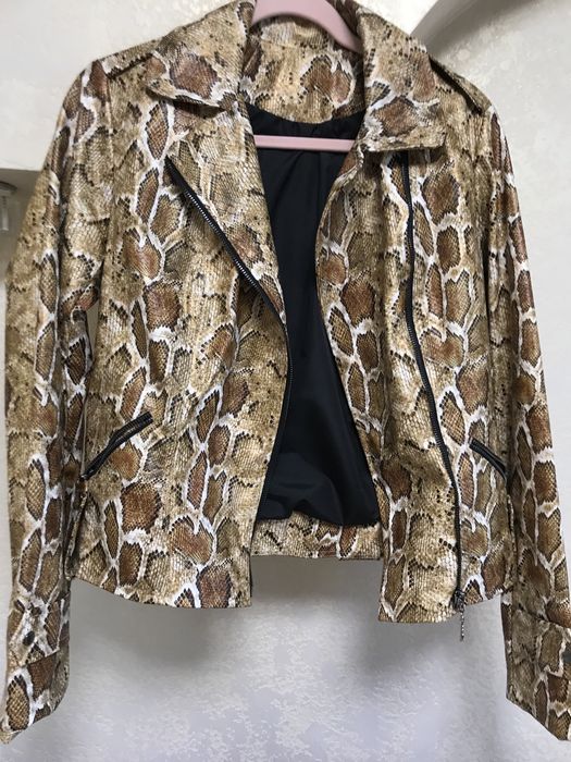 Куртка косуха питон эко