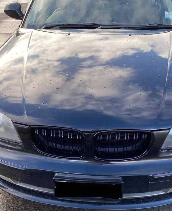 Nerki grill atrapa Czarny do BMW E81 E82 E87 E88 LCI LIFT 2007/2011