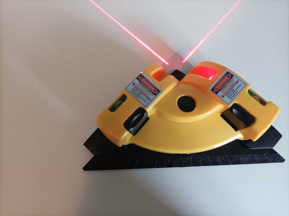 Medidor de nível a laser, ângulo de 90 graus Alcance de 10 m | Azulejo