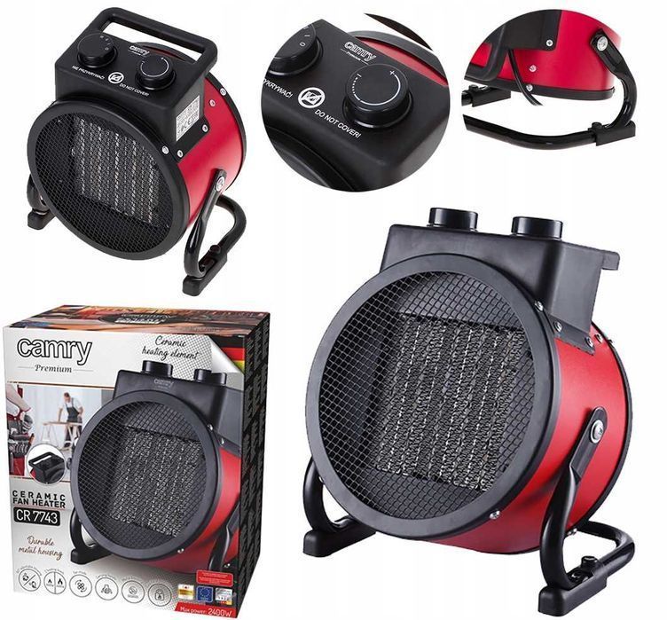 Nagrzewnica Ceramiczna 2400W Camry Cr 7743