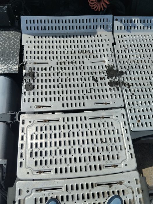 Площадка алюмінієва на тягач .