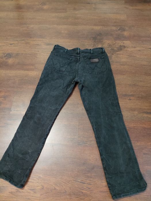 Чоловічі джинси чорні wrangler Texas Stretch