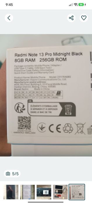Termin note13pro