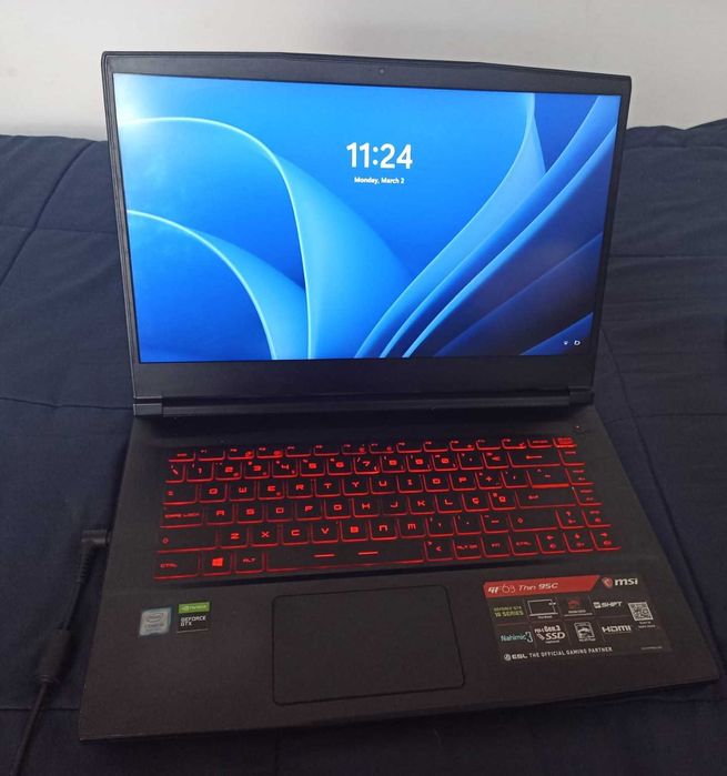 Vendo Portátil Gaming MSI GF63 Thin 9SC