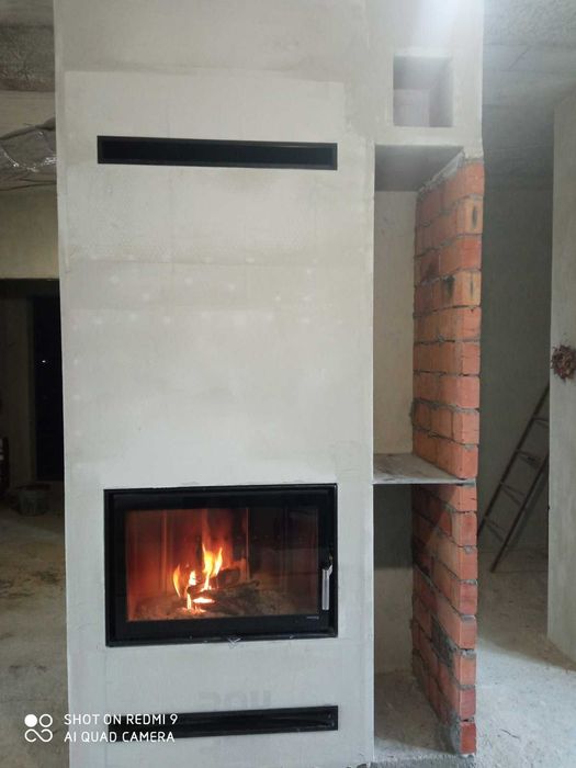 Монтаж каміна, печі, буржуйки! Камін під ключ