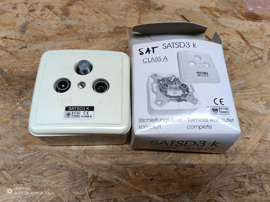 Gniazdo sat. SATSD-3/4100-końcowe