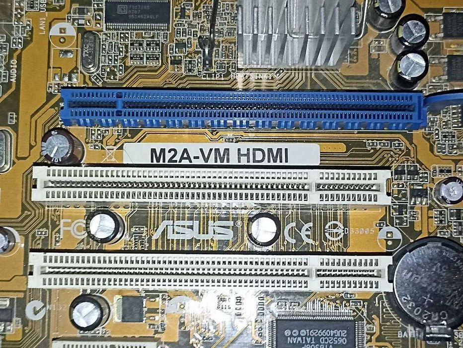 плата Asus M2A-VM HDMI AM2+ AM3 AMD 690G 4xDDR2 DVI-D HDMI