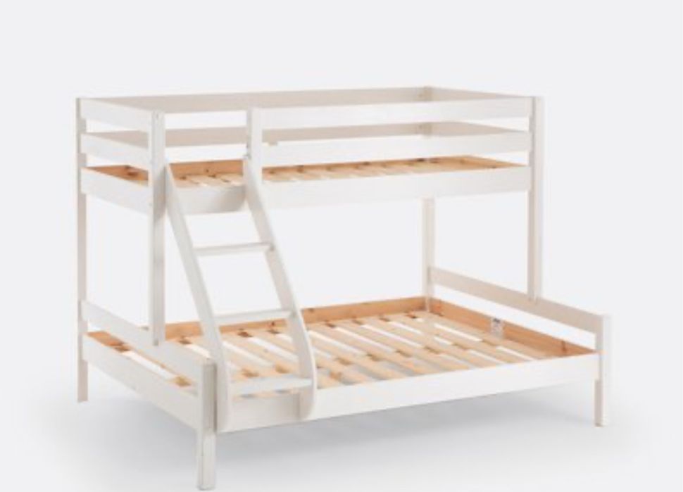 Cama beliche LA REDOUTE + colchões à medida incluídos (140/90 × 200)