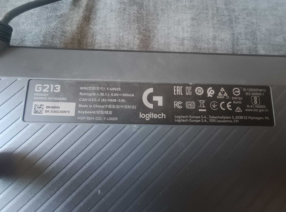 Клавиатура Logitech g213