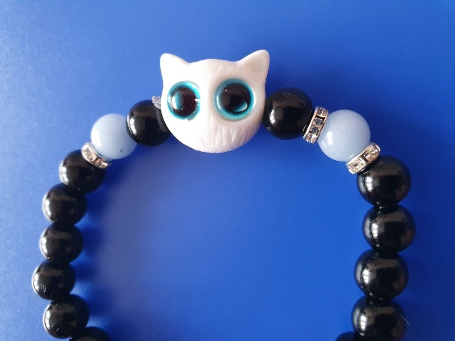 Komplet biżuterii bransoletka i naszyjnik