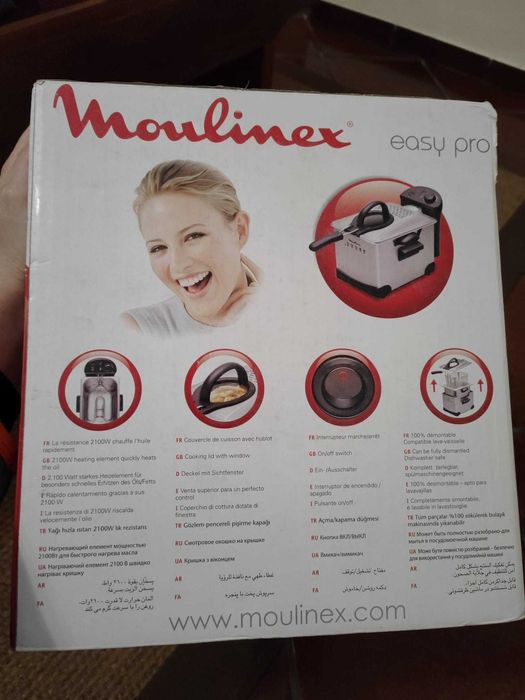 Fritadeira Moulinex Easy Pro - NOVA