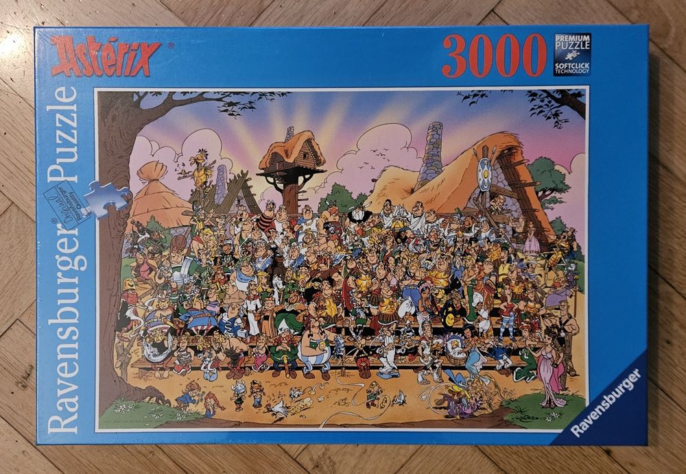 NOWE Puzzle 3000 el. Asterix 60 lat! Ravensburger!